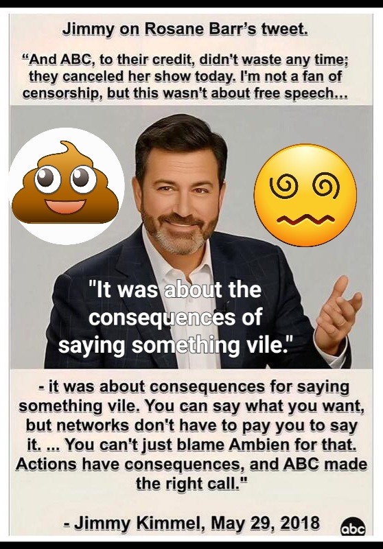 Jimmy Kimmel on saying something vile Blank Meme Template