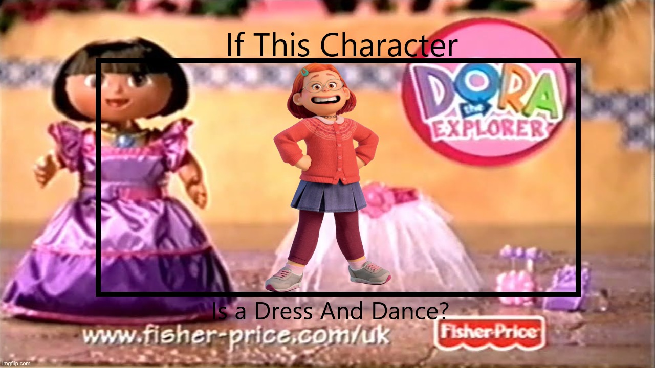 If Mei Lee is a Dress and Dance | image tagged in if this character is a dress and dance,dress and dance,turning red,mei lee,meilin lee,mei mei | made w/ Imgflip meme maker