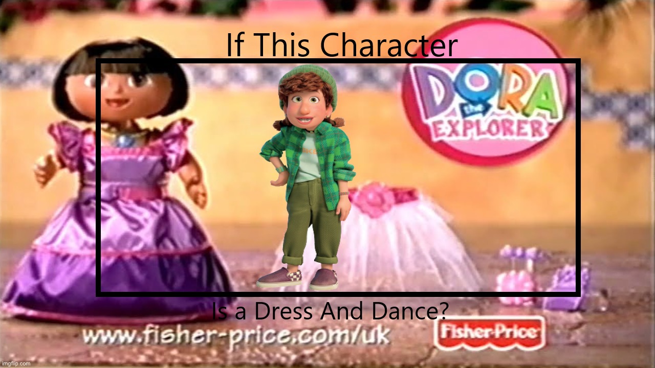 If Miriam Mendlesohn is a Dress and Dance | image tagged in if this character is a dress and dance,dress and dance,turning red,miriam mendlesohn,miriam wexler,jewish girl | made w/ Imgflip meme maker