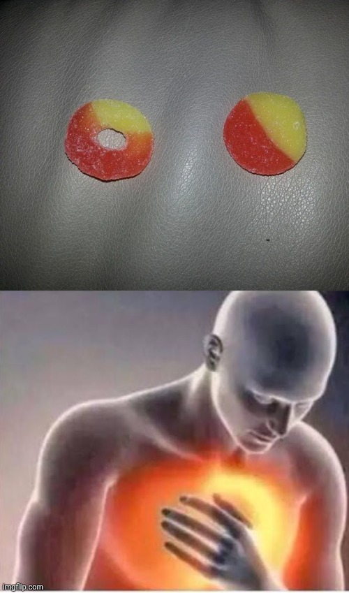 Puts a hole on the right one | image tagged in chest pain,memes,you had one job,candy,lifesavers,lifesaver | made w/ Imgflip meme maker