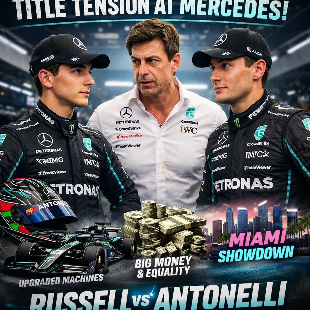 Mercedes chief Toto Wolff issues warning amid possible drivers' Blank Meme Template