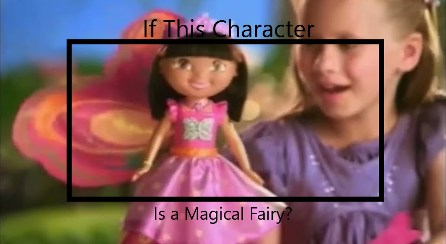 If This Character ls a Magical Fairy? Blank Meme Template