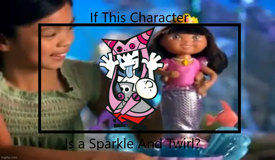 If Mystique Sonia is a Sparkle and Twirl | image tagged in if this character is a sparkle and twirl,hero 108,mystique sonia,sparkle,twirl,sparkle and twirl | made w/ Imgflip meme maker