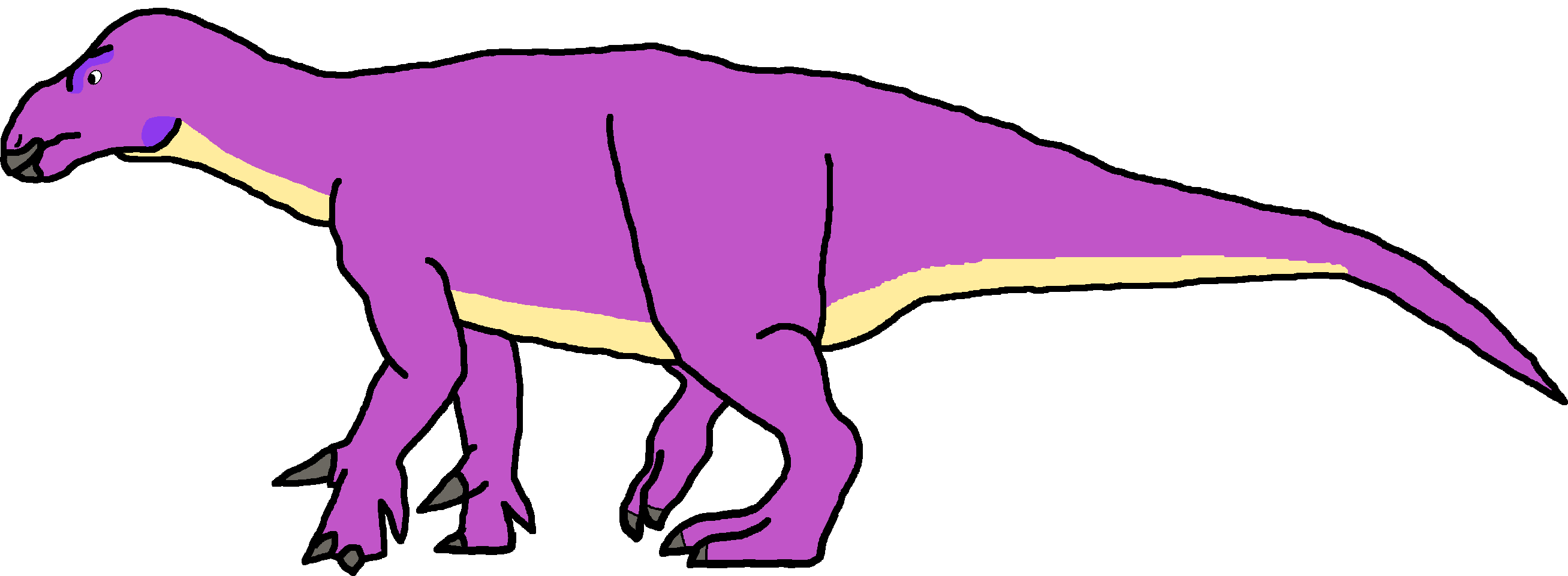 Female Iguanodon (Paleoverse + EOIverse) Blank Meme Template