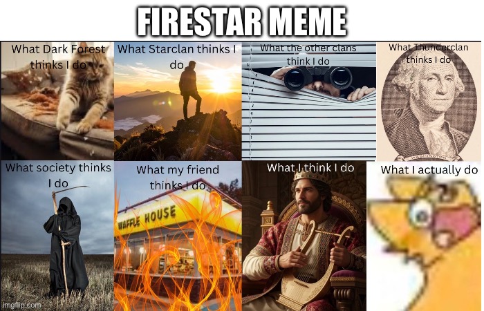 Firestar meme i made on canva :D | Firestar meme | image tagged in memes | made w/ Imgflip meme maker