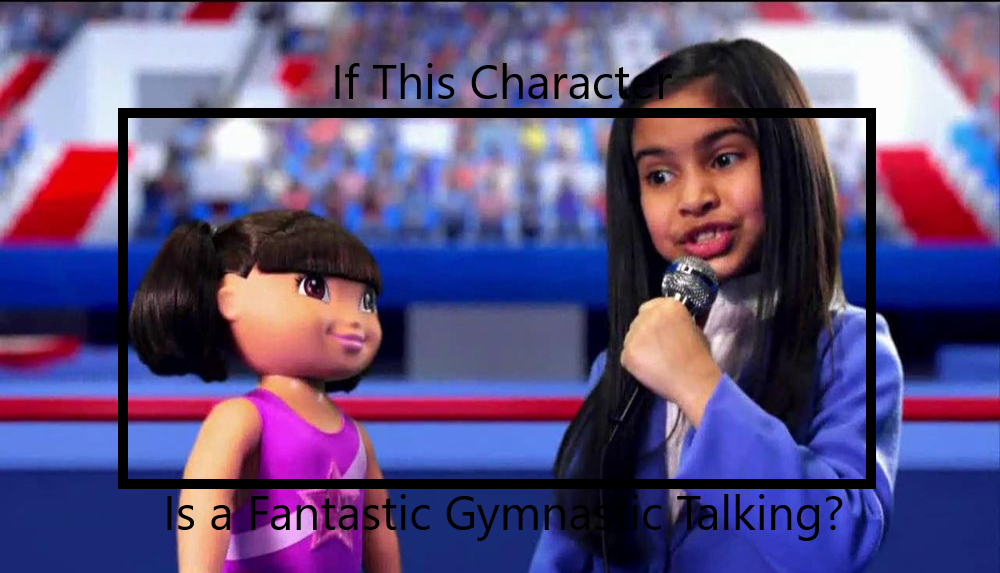 If This Character is a Fantastic Gymanastic T? Blank Meme Template