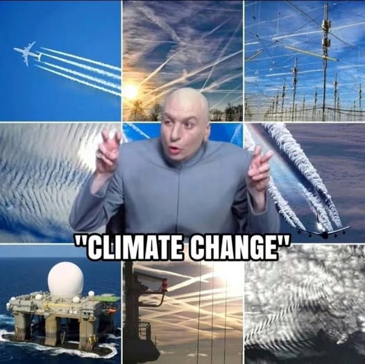 Dr Evil Chemtrails Blank Meme Template