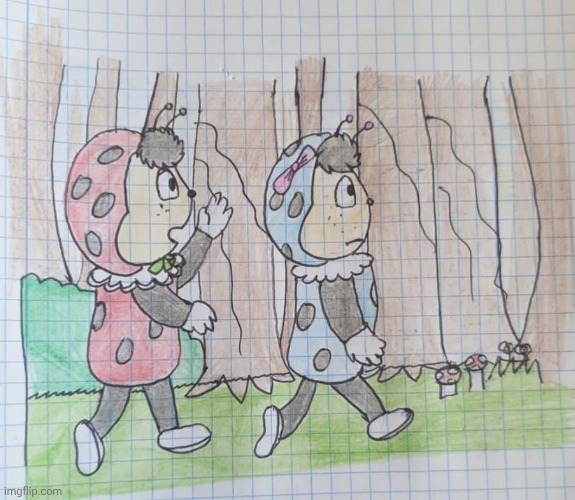 Cococinel & Babicinel FAN ART | image tagged in cococinel | made w/ Imgflip meme maker