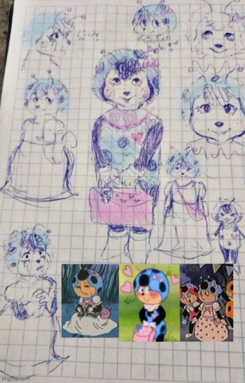 Babicinel Fan art  from Cococinel TV series 1992 | image tagged in cococinel | made w/ Imgflip meme maker