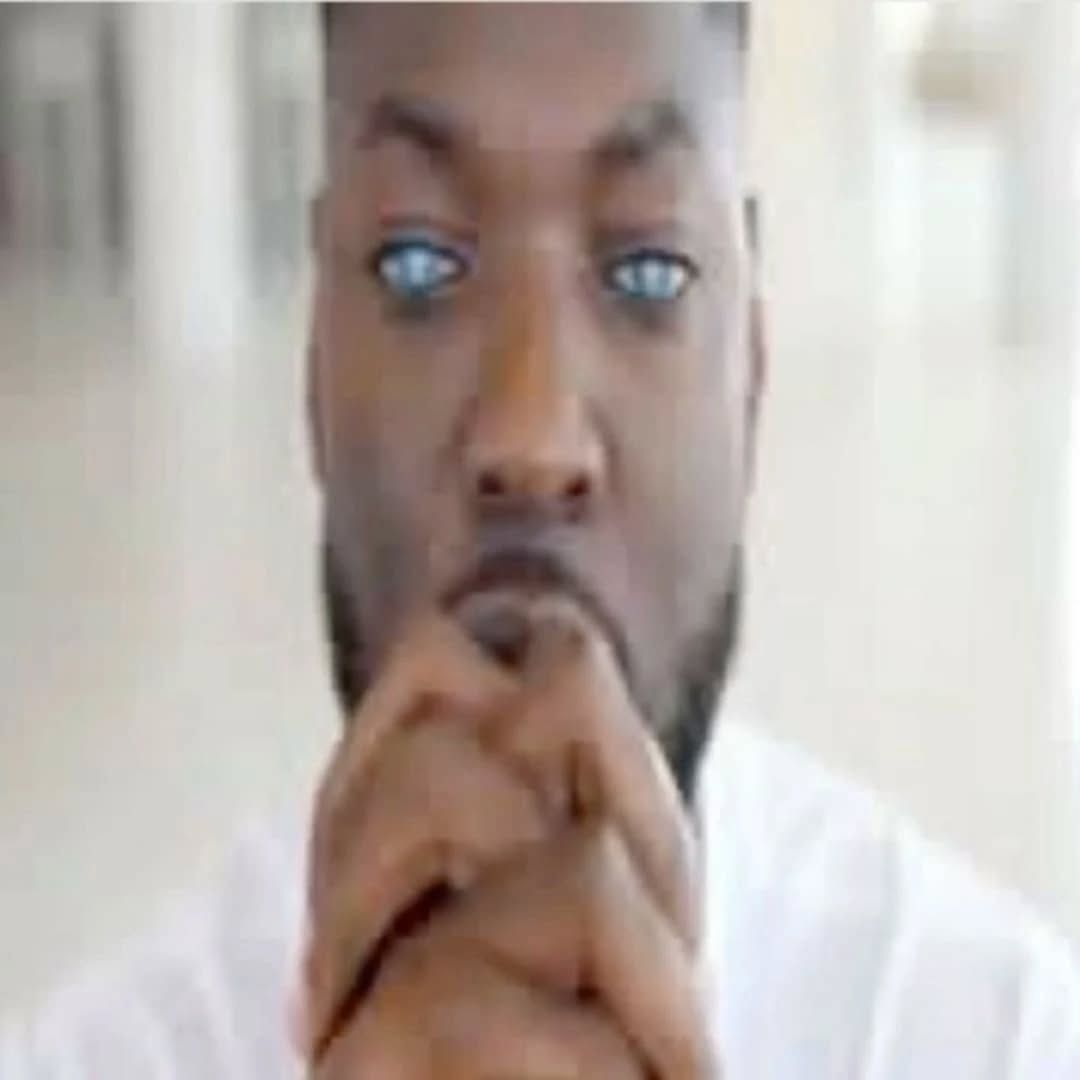 blue eyes guy son Blank Meme Template