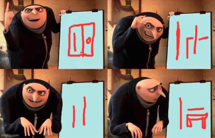 Gru's Plan Meme | image tagged in memes,gru's plan,draw | made w/ Imgflip meme maker