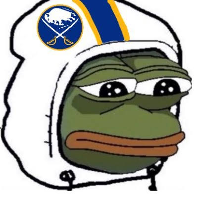 Sad Pepe Sabres Blank Meme Template
