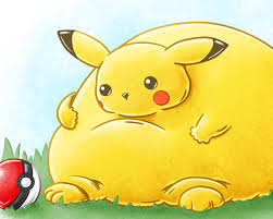 Fat pikachu Blank Meme Template