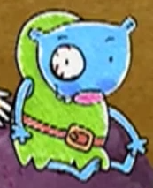 High Quality Goofy ass blue guy Blank Meme Template