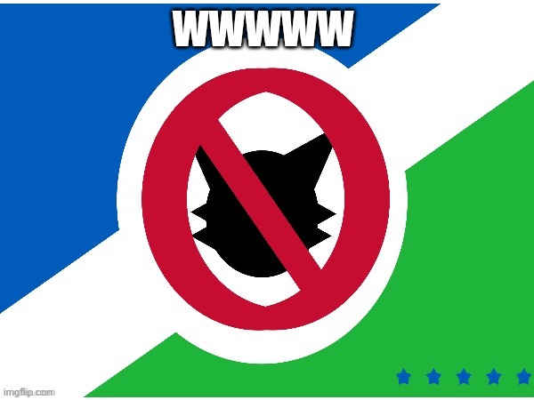 My anti-sprunki flag | WwWWW | image tagged in my anti-sprunki flag | made w/ Imgflip meme maker