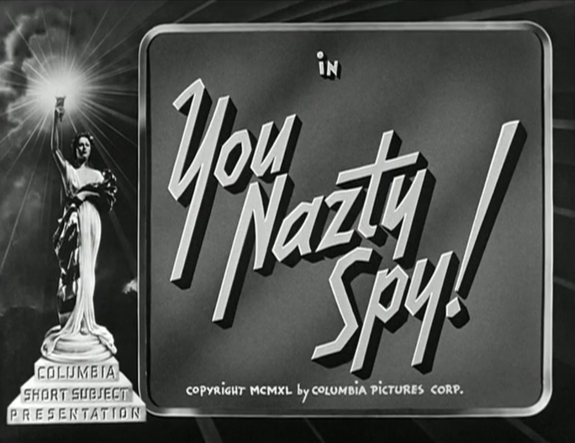 You Nazty Spy! Blank Meme Template