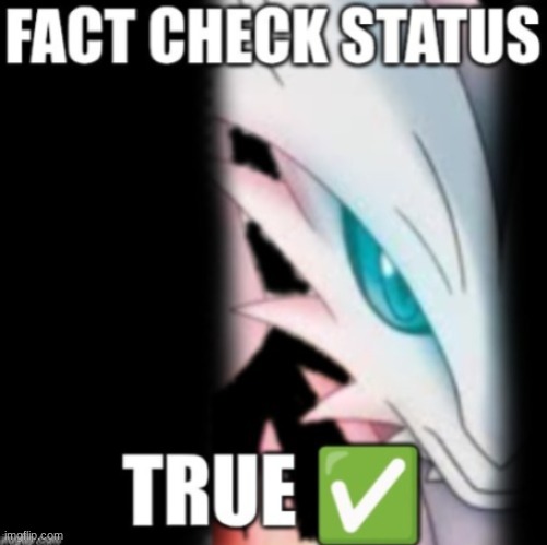 fact check status: true | image tagged in fact check status true | made w/ Imgflip meme maker