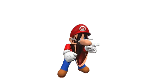 SMG4 Mario Laughing Blank Meme Template