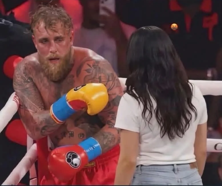 Logan Paul Boxing Blank Meme Template