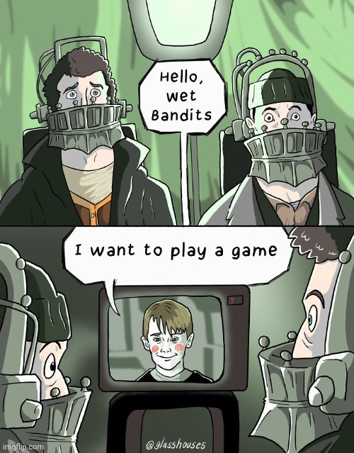 A Home Alone moment | image tagged in home alone,kevin,wet bandits,game,comics,comics/cartoons | made w/ Imgflip meme maker