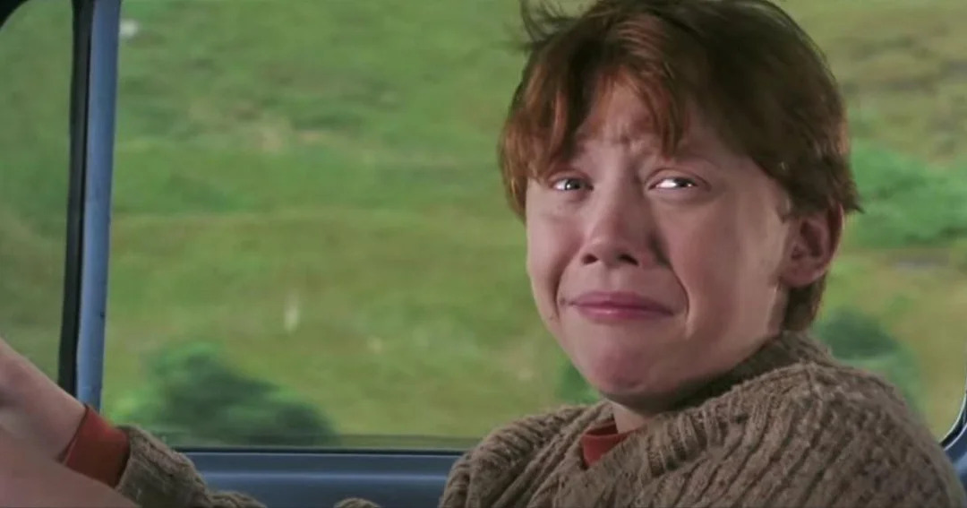 ronald weasley crying Blank Meme Template