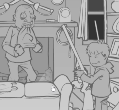 wrack the thief "the secret gun" Blank Meme Template