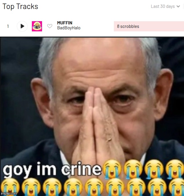 I know all the lyrics too ✌ | image tagged in goy im crine | made w/ Imgflip meme maker