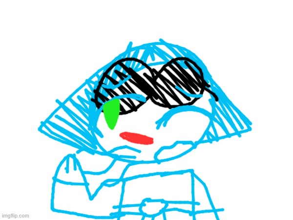 Oggy in pajamas | image tagged in oggy and the cockroaches | made w/ Imgflip meme maker