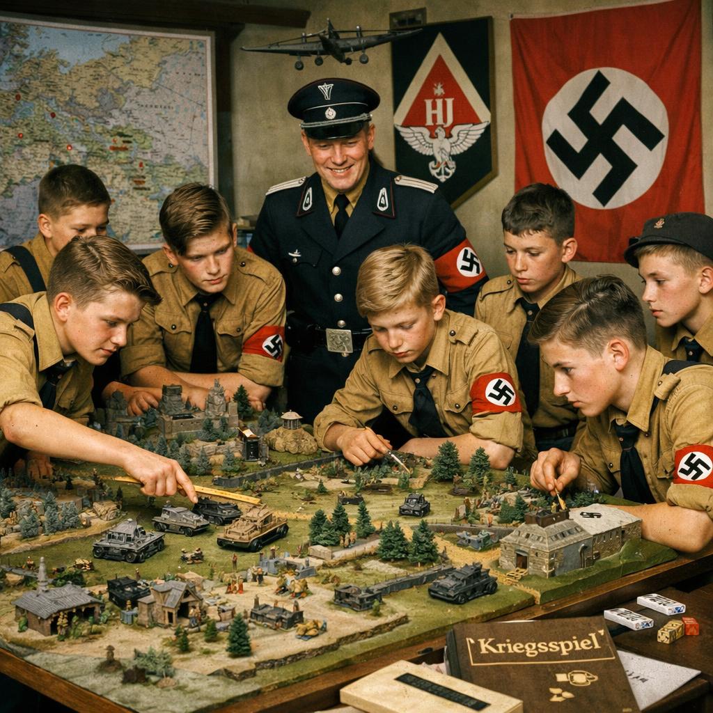 Kriegsspiel (German for "war game") Blank Meme Template