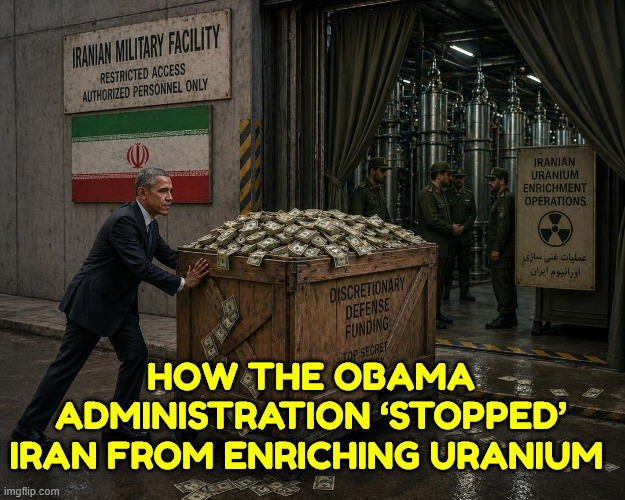 How the Obama Administration ‘Stopped’ Iran From Enriching Uranium | made w/ Imgflip meme maker