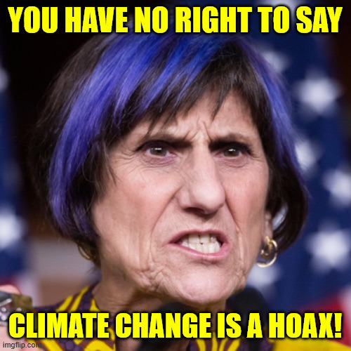 You have no right to say climate change is a hoax! | made w/ Imgflip meme maker