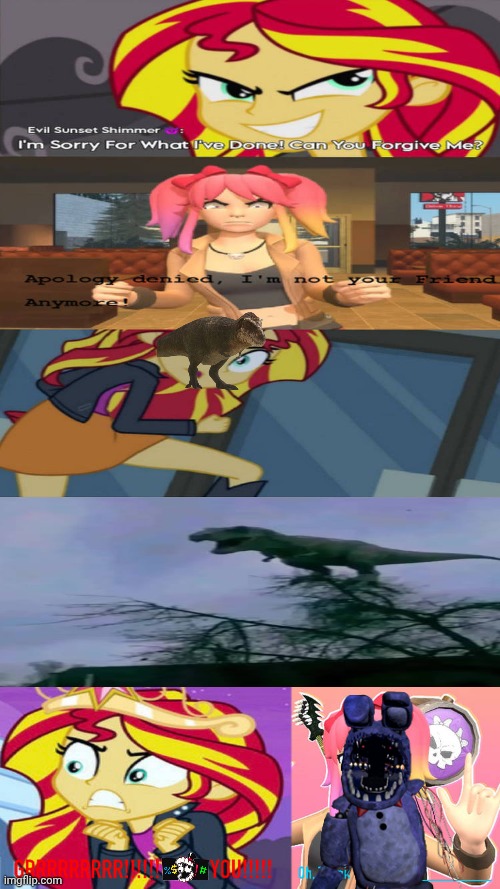 Kolton got to it | image tagged in ruin this fill in meme 204,deviantart,smg4,tadc,trex,withered bonnie | made w/ Imgflip meme maker