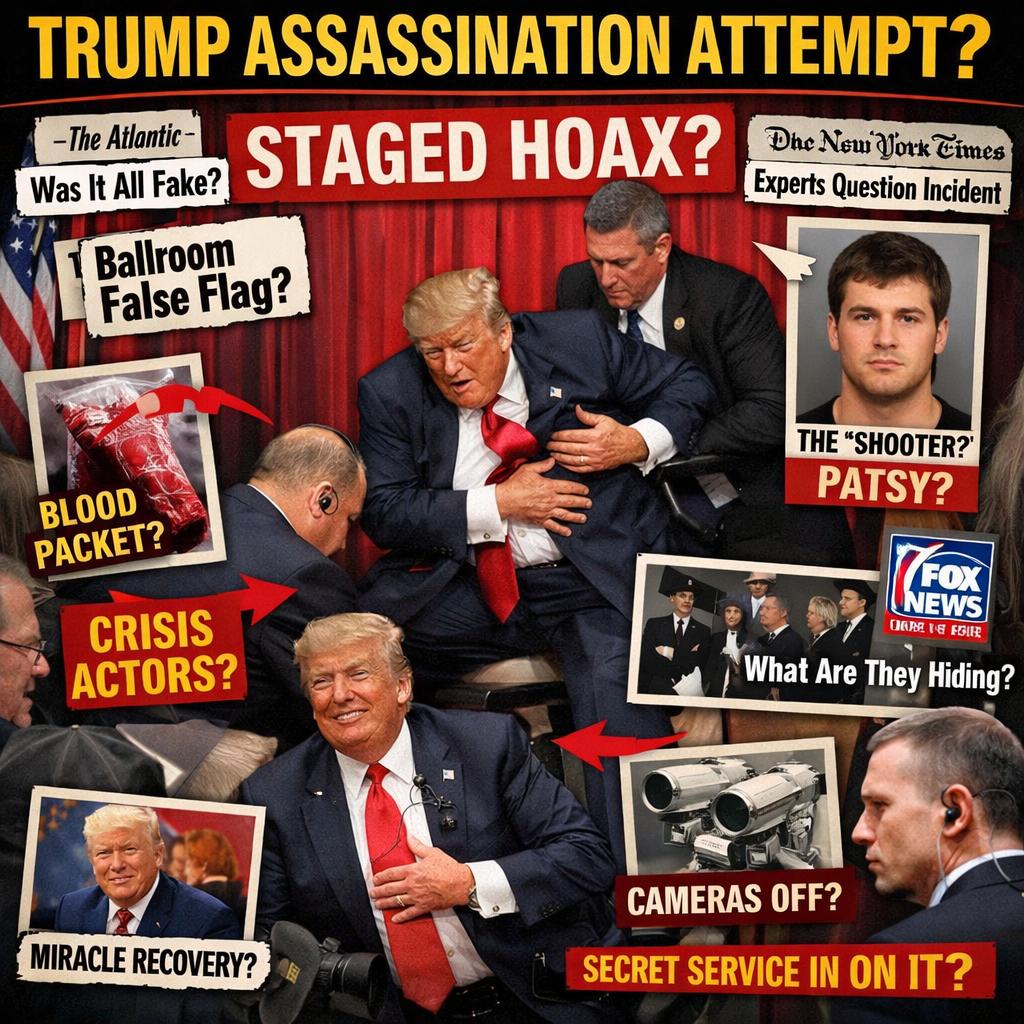 trump assassination staged conspiracy Blank Meme Template