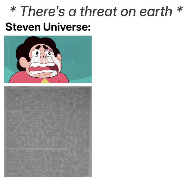 Steven universe Blank Meme Template