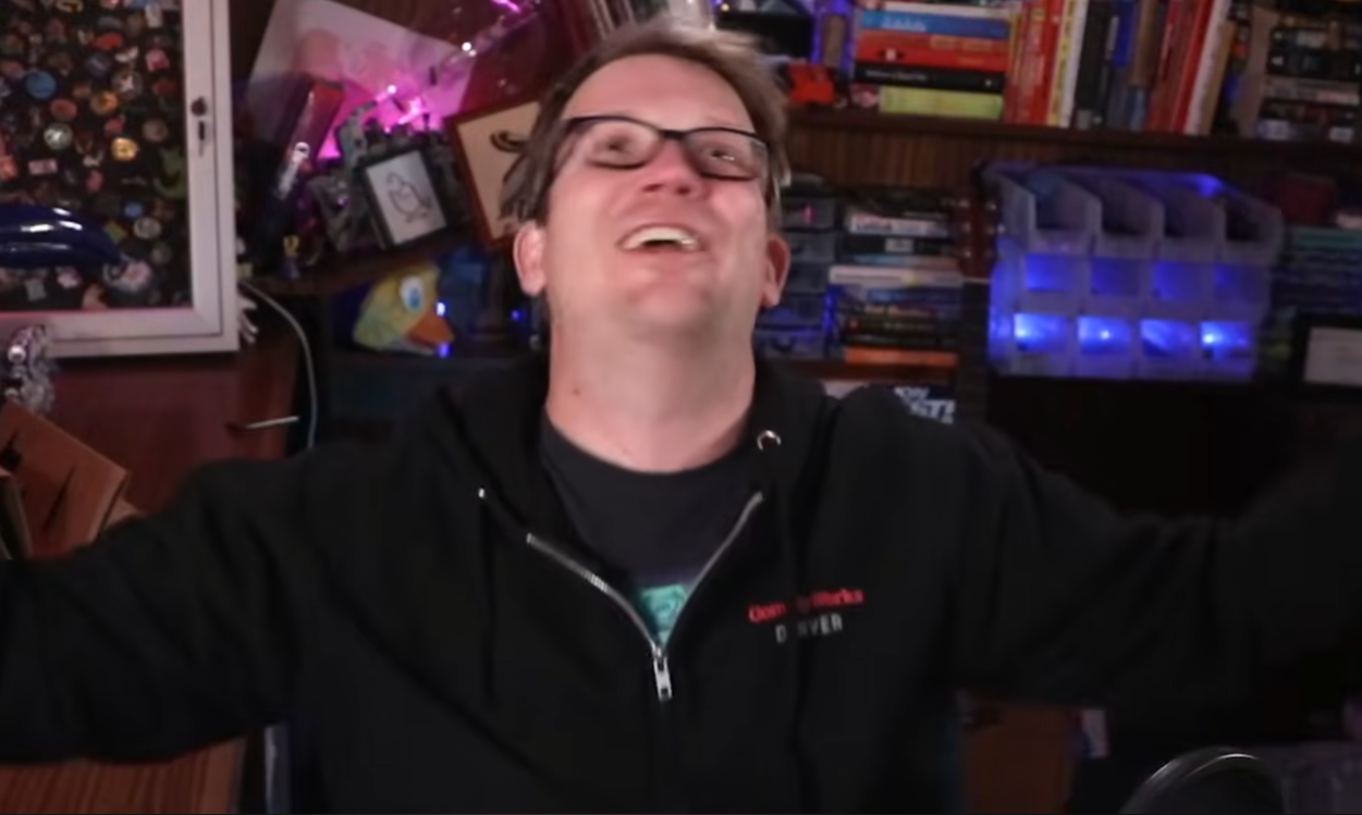 Upset Hank Green Blank Meme Template