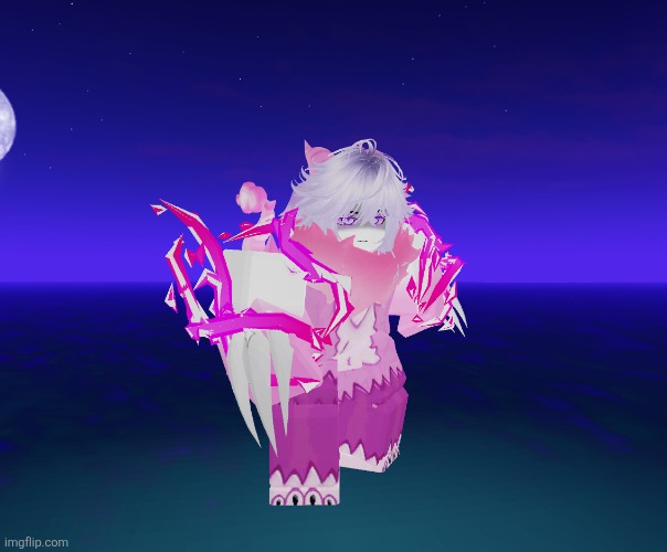 Sasha's fighter form (Info in comments) | image tagged in original character,roblox,design,oh wow are you actually reading these tags | made w/ Imgflip meme maker