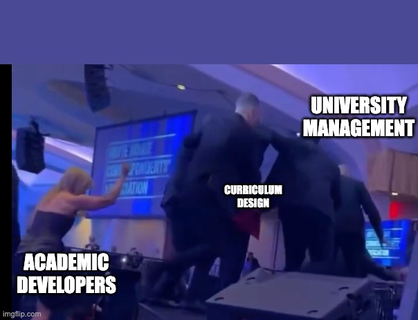 Who Counts | University management; curriculum design; academic developers | image tagged in cheryl hines,rfk junior,whca,left behind,who counts,status anxiety | made w/ Imgflip meme maker