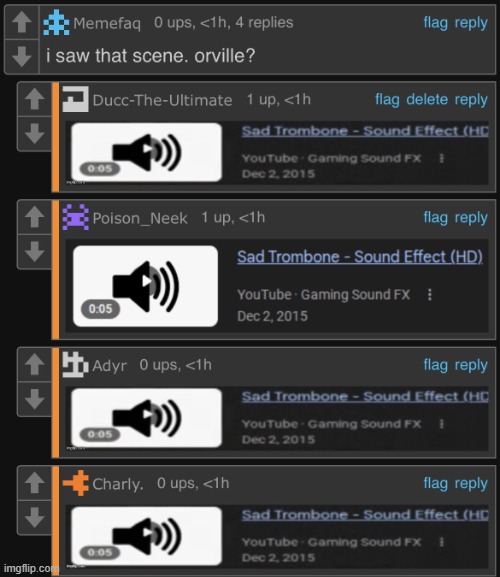 Sad Trombone - Sound Effect (HD) (unedited sad trombone) | image tagged in sad trombone - sound effect hd unedited sad trombone | made w/ Imgflip meme maker