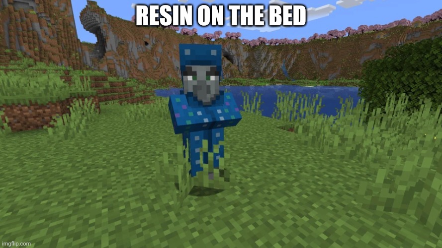 Illusioner | Resin on the bed | image tagged in illusioner | made w/ Imgflip meme maker
