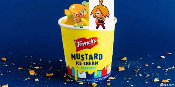 Mustard ice cream | image tagged in mustard ice cream | made w/ Imgflip meme maker