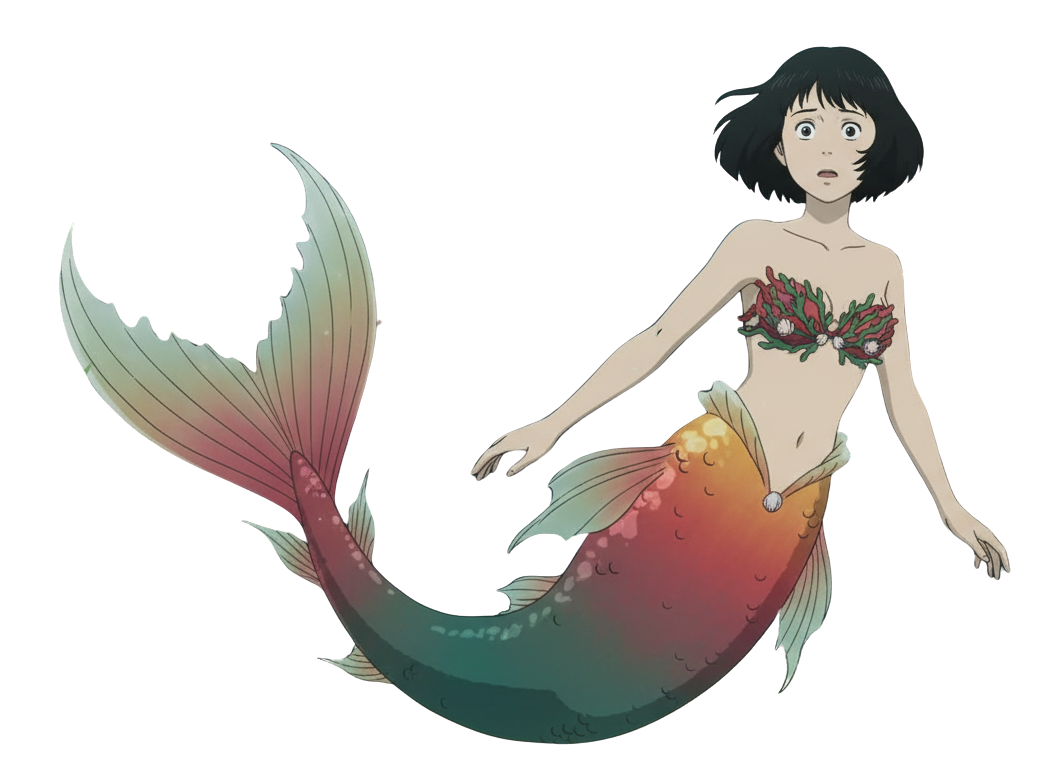 Mermaid Miyuki Blank Meme Template