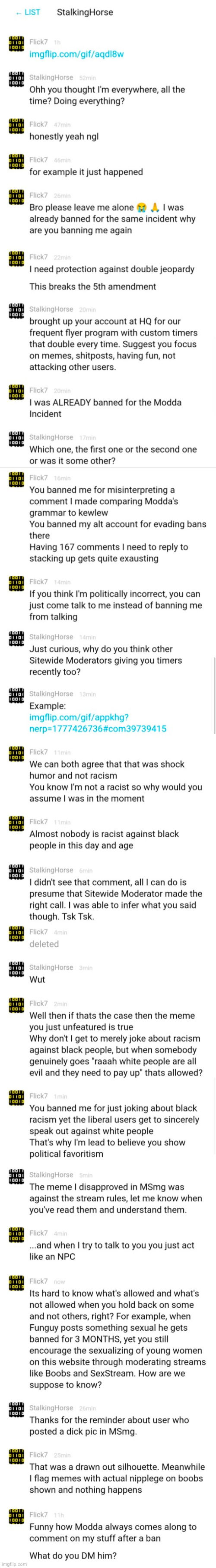 if I get banned it's because of this | image tagged in andrew,andrewfinlayson,imgflip mods,discord moderator,pedophile,flick7 | made w/ Imgflip meme maker
