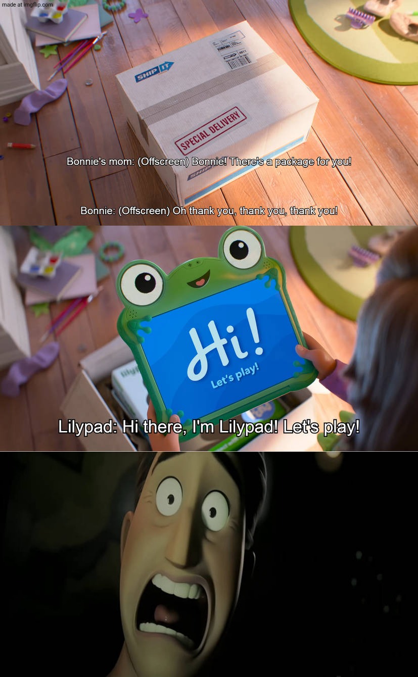Mayor Jerry reacts to Bonnie gets Lilypad? | image tagged in who reacts to bonnie gets lilypad,disney,pixar,hoppers,toy story,deviantart | made w/ Imgflip meme maker