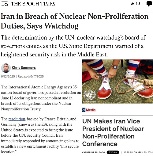 Globalists in a general nutshell | image tagged in globalism,iran,politics,united nations | made w/ Imgflip meme maker