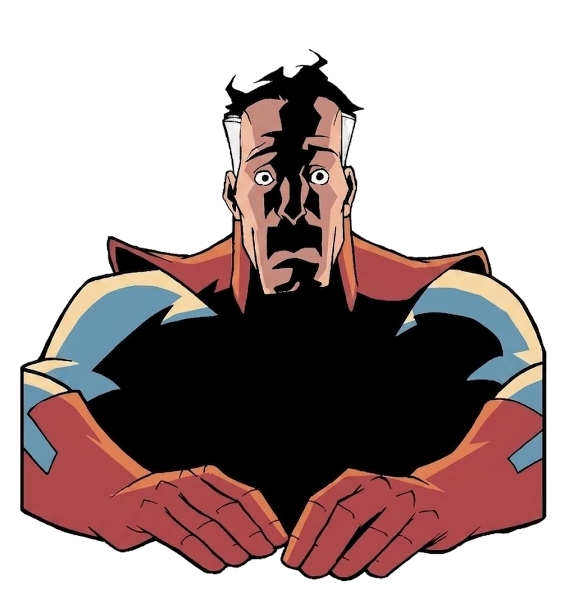 Shocked Omni-Man Blank Meme Template