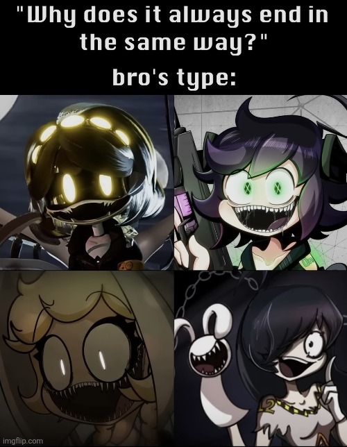 absolute peak meme i pulled from yt | image tagged in serial designation v,ic-0n,cordi,kali aimes | made w/ Imgflip meme maker