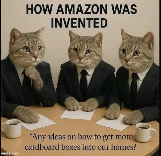 Cats in Charge | image tagged in cool cat,business cat,smart,strategy,boxes,success | made w/ Imgflip meme maker