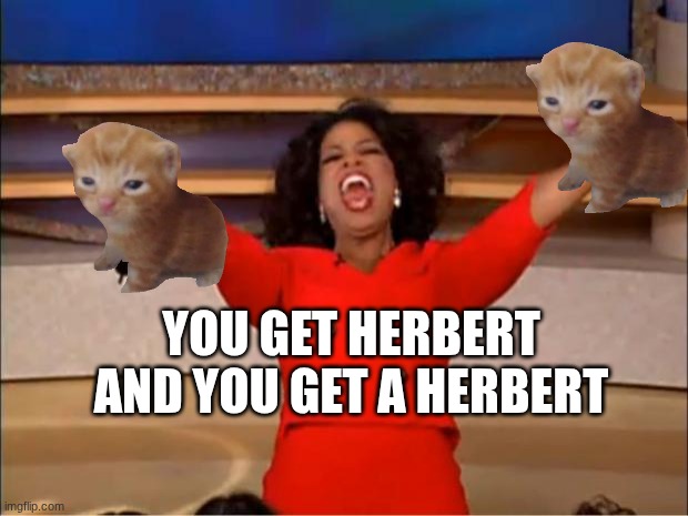 Oprah You Get A | you get herbert and you get a herbert | image tagged in memes,oprah you get a | made w/ Imgflip meme maker