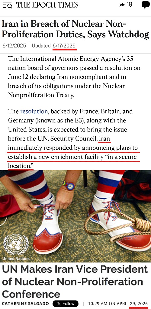 Globalists in a general nutshell. And don't you dare attack Britain's lifeline | image tagged in iran,politics,globalism,united nations,clown shoes | made w/ Imgflip meme maker
