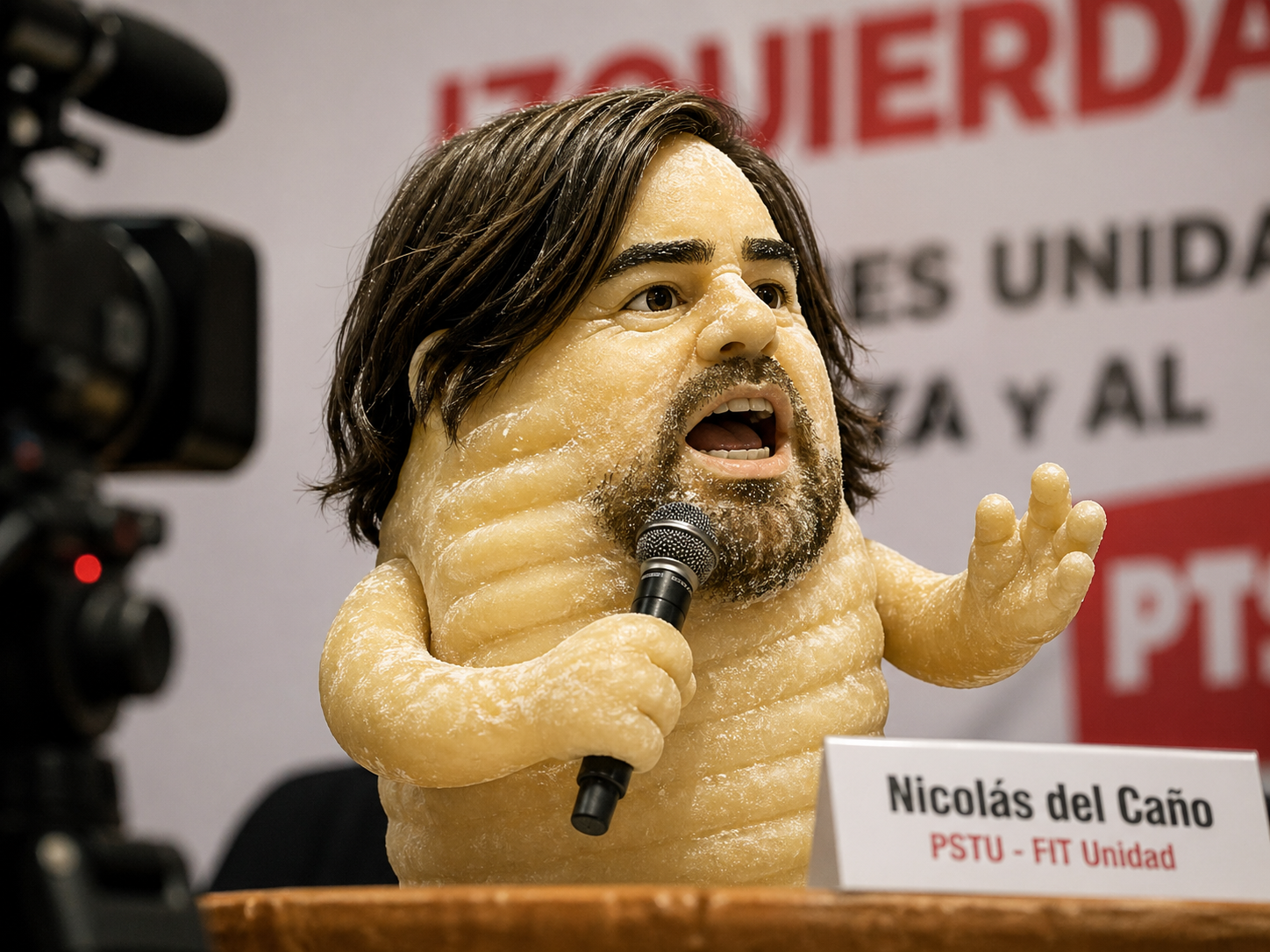 Nicolas del Caño ñoqui Blank Meme Template